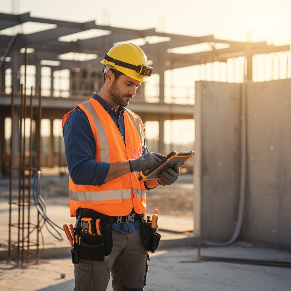 Professional Builder on Site